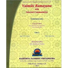 Valmiki Ramayana: Kishkindakanda [With Selected Commentaries (With Sanskrit Text Roman Transliteration, Word to word Meaning and English Translation)]